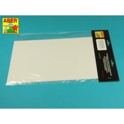 Polystyrene plates 195 x 315 x 0,50 mm x 4 pcs. 