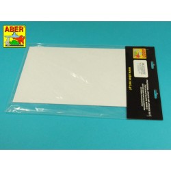 Polystyrene plates 195 x 315 x 2,00 mm x 1 pcs. 