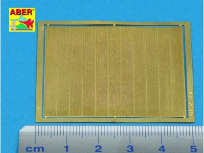 Engrave plate for planes like Junkers or P-11 