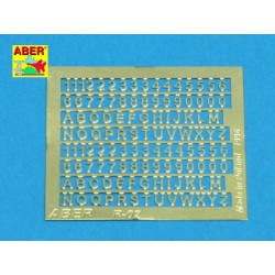 Letters & Numbers (1,5 mm high) 