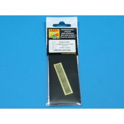 Letters & Numbers (1 mm high) 