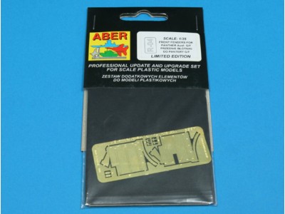 Front fenders for Panther G, Jagdpanther 
