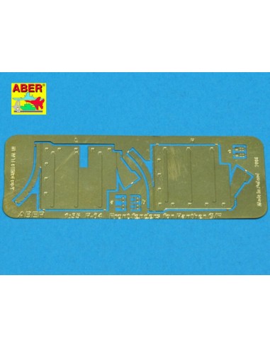 Front fenders for Panther G, Jagdpanther 