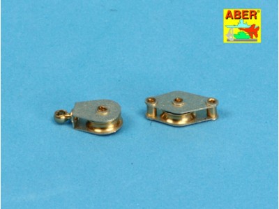 All – purpose single Pulley x 2pcs 