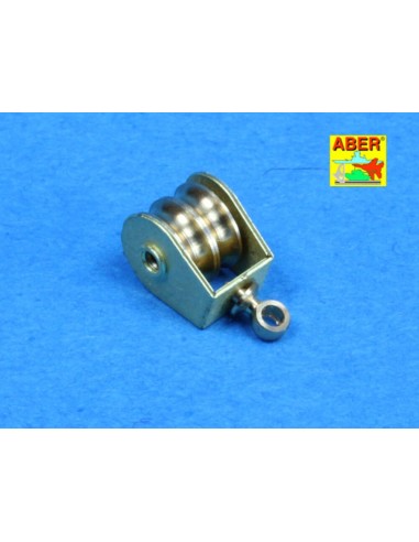 All- purpose double Pulley x 2pcs 