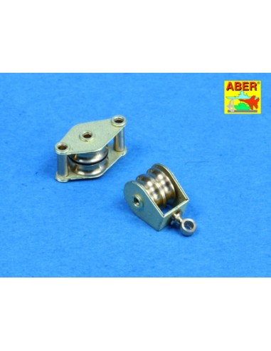 All- purpose double Pulley x 2pcs 