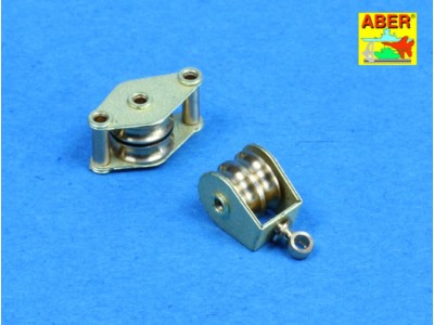 All- purpose double Pulley x 2pcs 