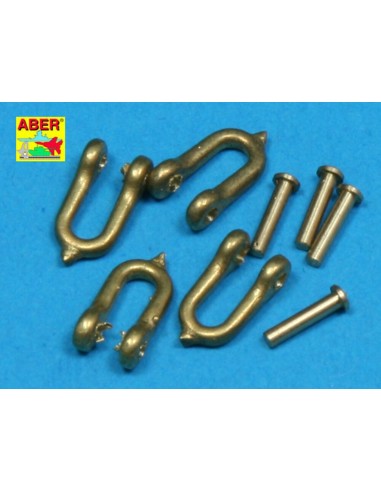 Early model shackle for Pz.Kpfw.VI Tiger Ausf B x 4 pcs 