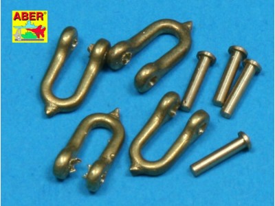 Early model shackle for Pz.Kpfw.VI Tiger Ausf B x 4 pcs 