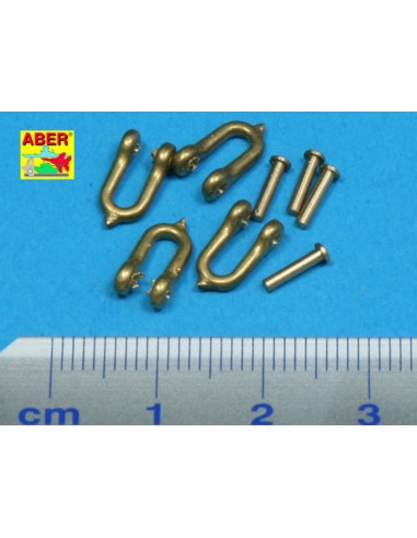 Early model shackle for Pz.Kpfw.VI Tiger Ausf B x 4 pcs 