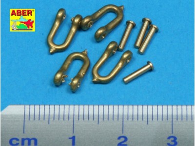 Early model shackle for Pz.Kpfw.VI Tiger Ausf B x 4 pcs 