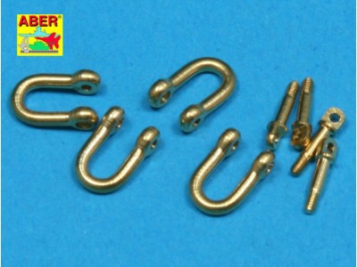 Late model shackle for Pz.Kpfw.VI Tiger Ausf B x4pcs 