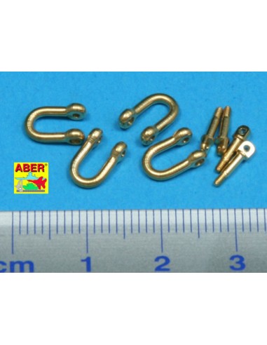 Late model shackle for Pz.Kpfw.VI Tiger Ausf B x4pcs 