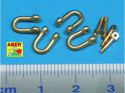 Late model shackle for Pz.Kpfw.VI Tiger Ausf B x4pcs 