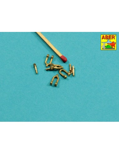 Late model shackle for Pz.Kpfw.VI Tiger Ausf B x4pcs 