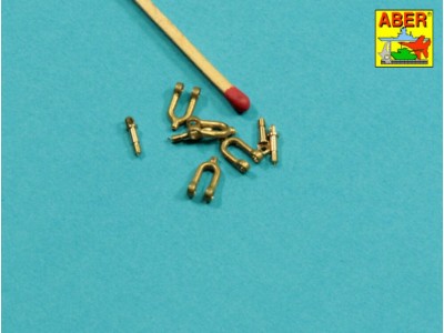 Late model shackle for Pz.Kpfw.VI Tiger Ausf B x4pcs 
