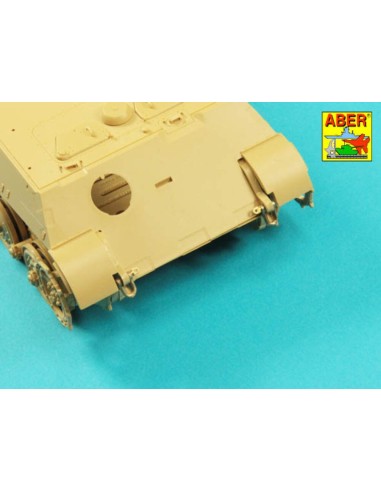 Late model shackle for Pz.Kpfw.VI Tiger Ausf B x4pcs 