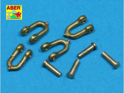 Early model shackle for Pz.Kpfw.VPanther x 4pcs 