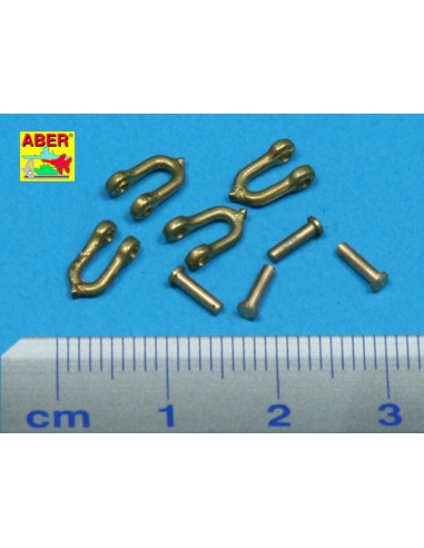 Early model shackle for Pz.Kpfw.VPanther x 4pcs 