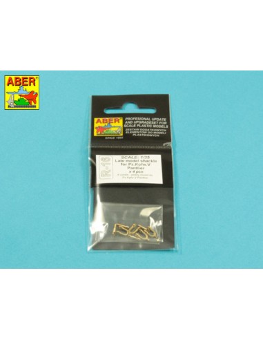 Late model shackle for Pz.Kpfw.V Panther x 4pcs 
