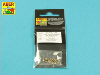 Late model shackle for Pz.Kpfw.V Panther x 4pcs 