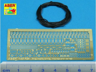 Pneumatic joints, nipples and valves 