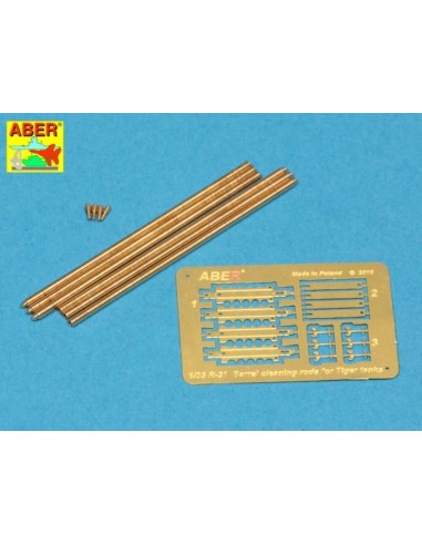 Barrel cleaning rods for King Tiger 