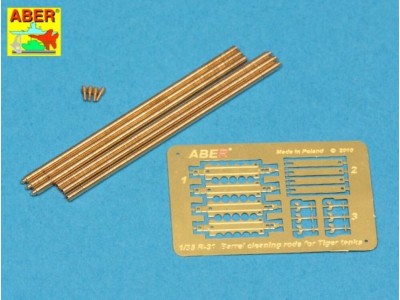 Barrel cleaning rods for King Tiger 