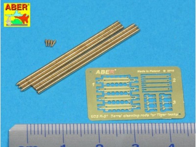 Barrel cleaning rods for King Tiger 