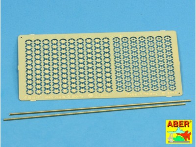 Hexagonal bolts & nuts 1,5mm useful for 1/16 scale 