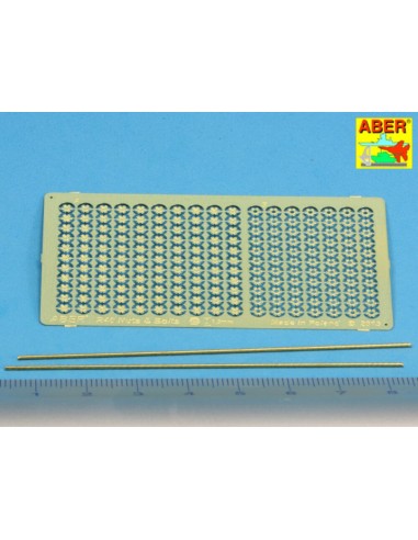 Hexagonal bolts & nuts 1,5mm useful for 1/16 scale 