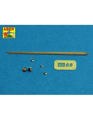 German 2m aerials with rings x 3 