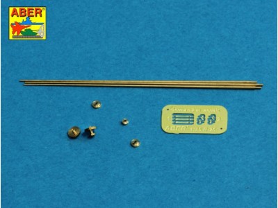 German 2m aerials with rings x 3 