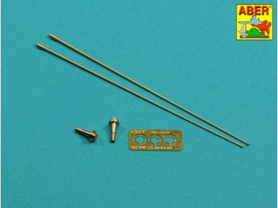 Set of 2 NATO antennas with mount bases 