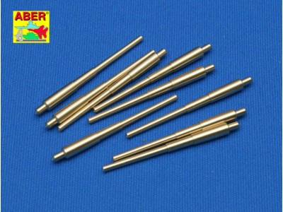 Set of 9 pcs 406 mm long barrels North Carolina 