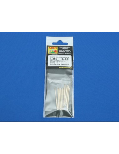 Set of 9 pcs 406 mm long barrels North Carolina 