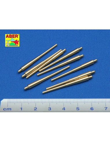 Set of 9 pcs 406 mm long barrels North Carolina 