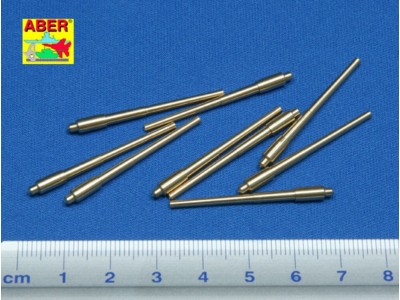 Set of 9 pcs 406 mm short barrels for North Carolina 