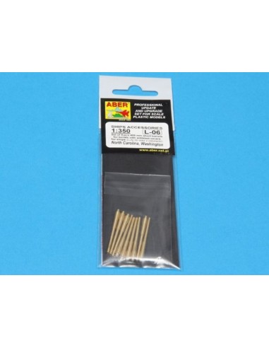 Set of 9 pcs 406 mm short barrels for North Carolina 