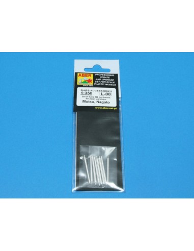8 pcs 406 mm barrels for Nagato 