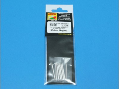 8 pcs 406 mm barrels for Nagato 