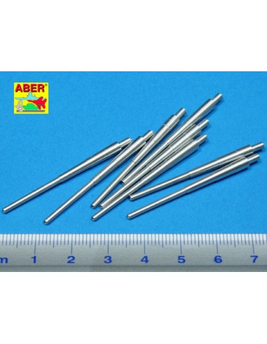 8 pcs 380 mm barrels for Bismarck 