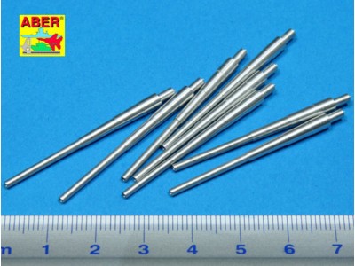 8 pcs 380 mm barrels for Bismarck 