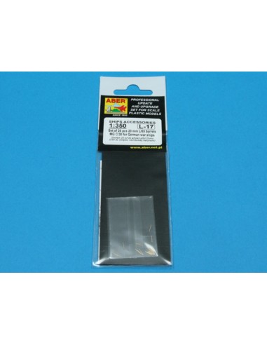20 pcs 20 mm L/65 barrels  MG C/30 