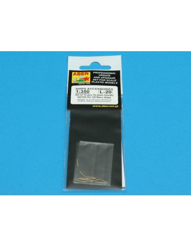 Set of 12 pcs 76,2 mm barrels for USN 