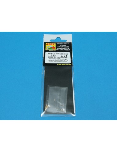 20 pcs 40 mm Bofors Mk.1 barrels 