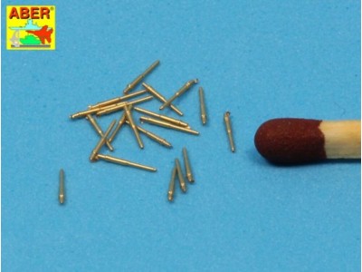 Set of 20 pcs 28 mm (1,1in)barrels for US Navy 
