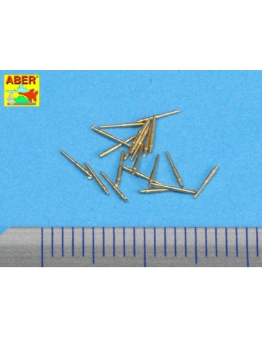 Set of 20 pcs 28 mm (1,1in)barrels for US Navy 