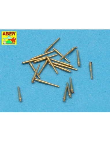 Set of 20 pcs 28 mm (1,1in)barrels for US Navy 