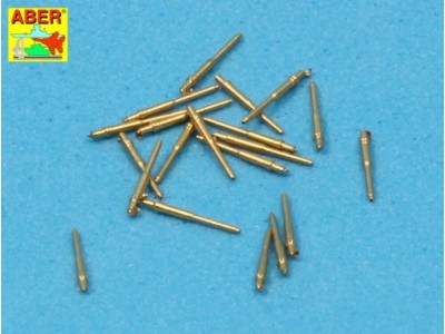 Set of 20 pcs 28 mm (1,1in)barrels for US Navy 